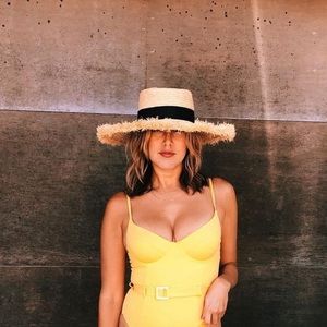 Lack of Color Straw Hat